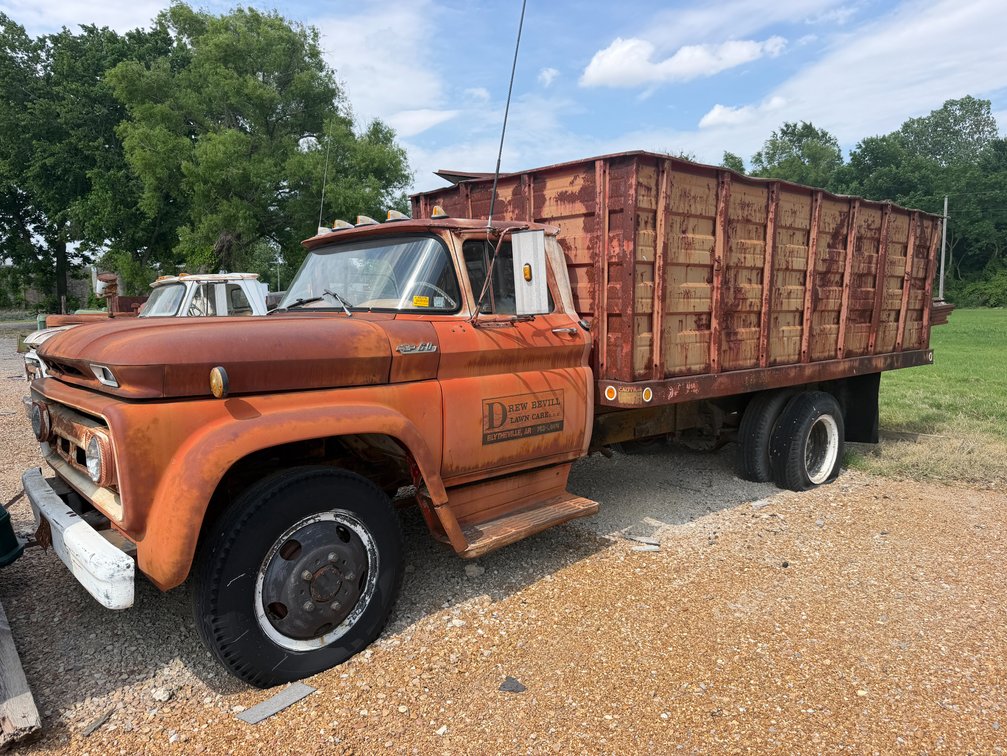 INOP 1962 Chevrolet 60  T/A Single Cab Box Truck VIN: 2C653S156506