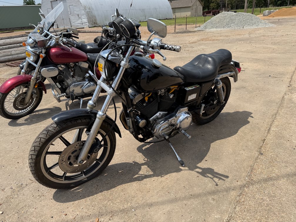 INOP 1995 Harley Davidson Sportster 1200 Motorcycle 1HD1CAP14SY219126