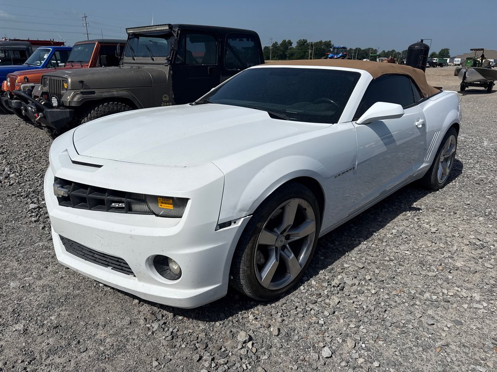2012 Chevrolet Camaro Convertible VIN: 2G1FK3DJ0C9112776 INV# 50507