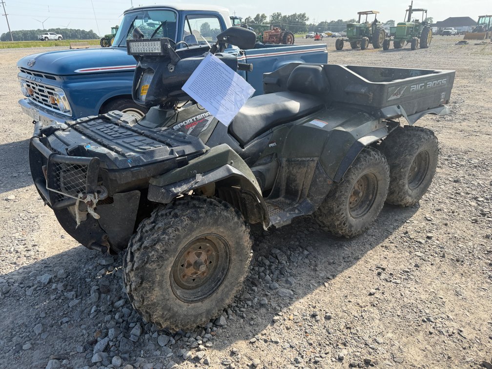2009 Polaris Sportsman Big Boss ATV 4XACL76A29D651012 INV#47191