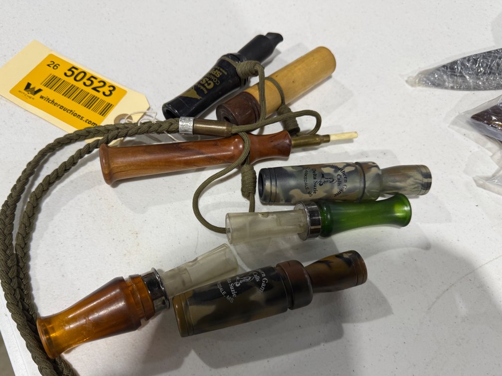 Lot of (7) Duck & Goose Calls INV#50523
