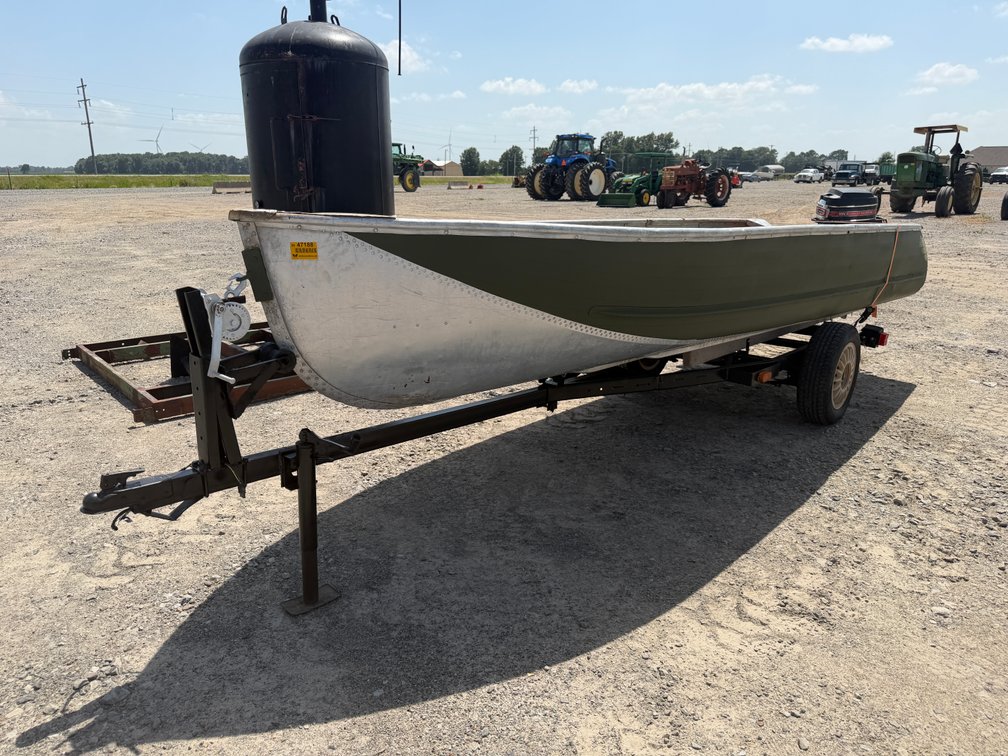 16’ Fishing Boat w/ Trailer INV#47188