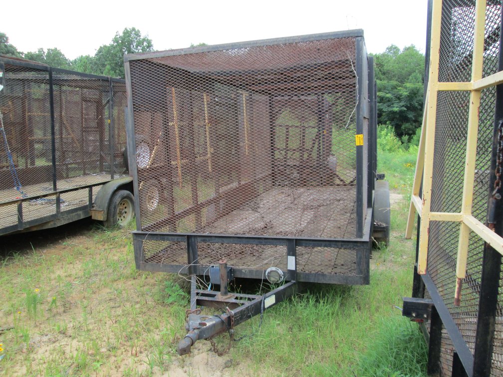 Homemade T/A Steel 80" 16' Trash Trailer INV#50715