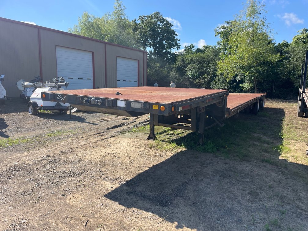 1996 Trail King TK 80LCS-482 T/A Steel 100" 38' Step Deck Trailer 3TKB04826TP079866 INV#45784