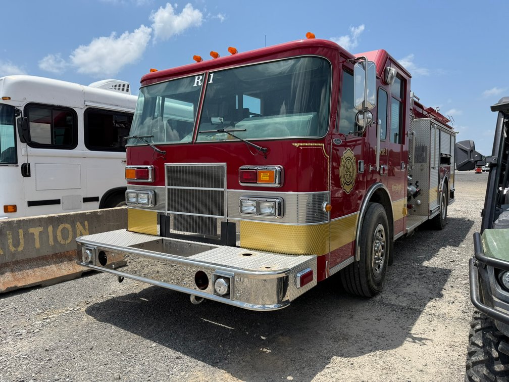 1997 Pierce Model Tilt Cab Crew Cab S/A Firetruck 4P1CT02M2VA000336 INV#50543