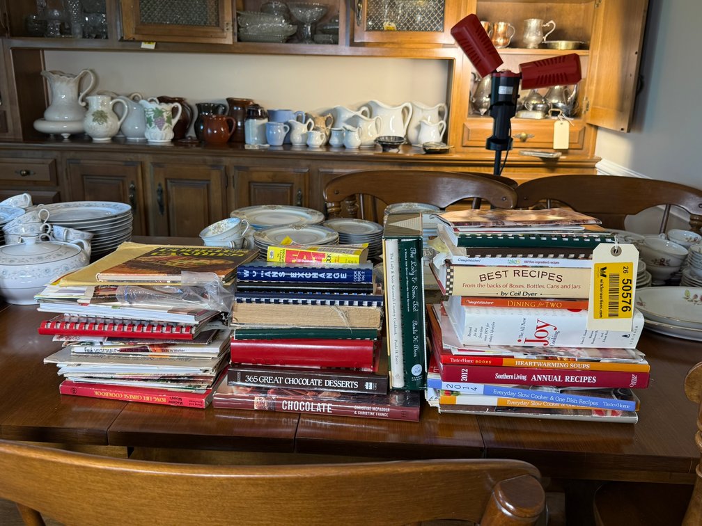 Lot of Recipe Books INV#50576