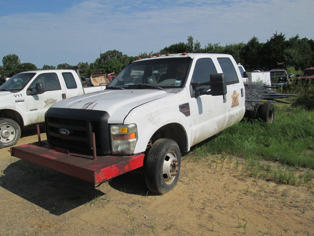 *INOP 2008 Ford F350 4x4 Crew Cab Pickup 1FDWW37R28EC43141 INV#50749