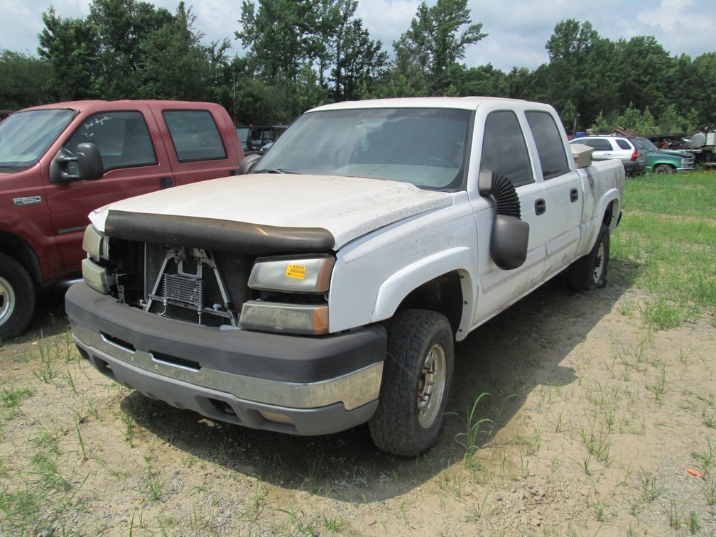 *INOP 2005 GMC 2500hd 4x4 Crew Cab Pickup 1GCHK23U45F804586 INV#45830