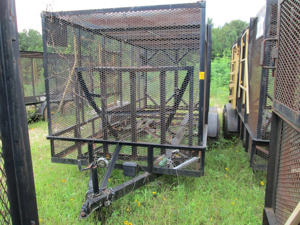 Homemade T/A Steel 80" 16' Trash Trailer INV#50712