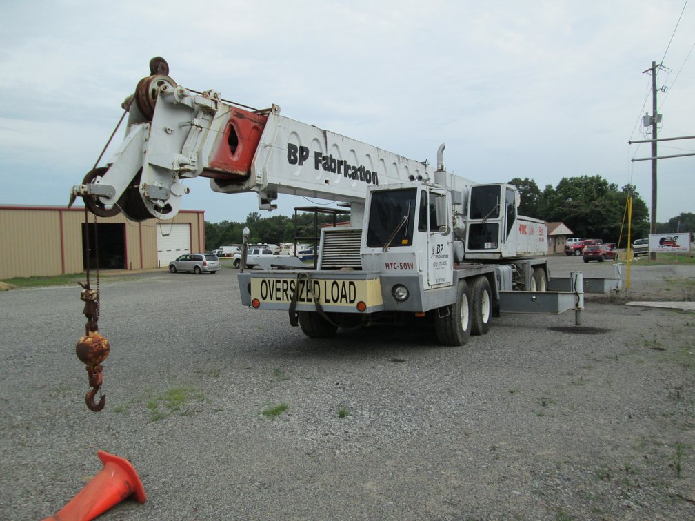 Link Belt/FMC HTC-50W 50ton Hydraulic truck crane INV#50701