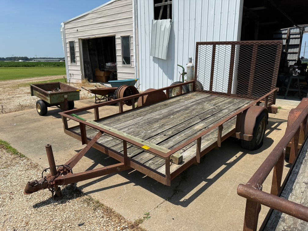 S/A 76" 12' Utility Trailer INV#51400