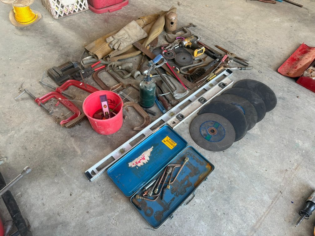 Lot of Clamps, Cutting Discs & Welding Equipment INV#51003
