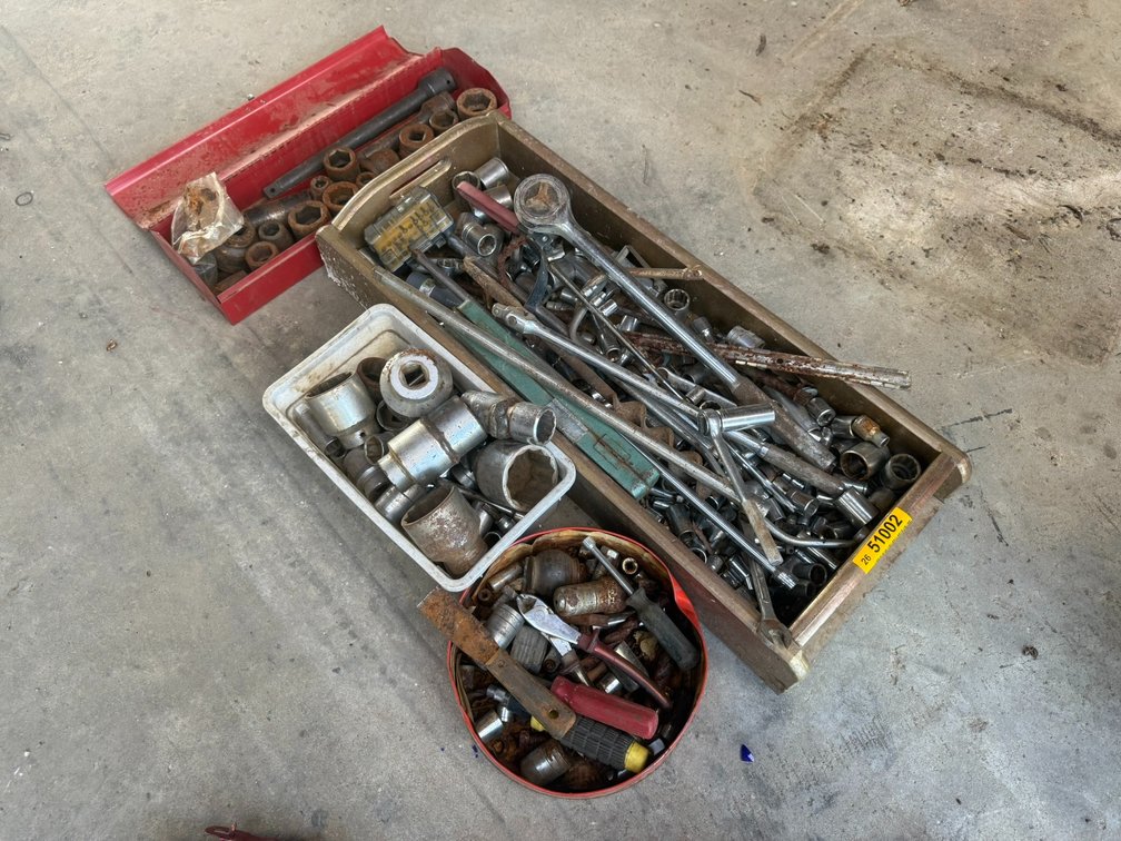 Lot of Wrenches, Sockets & Other Tools INV#51002
