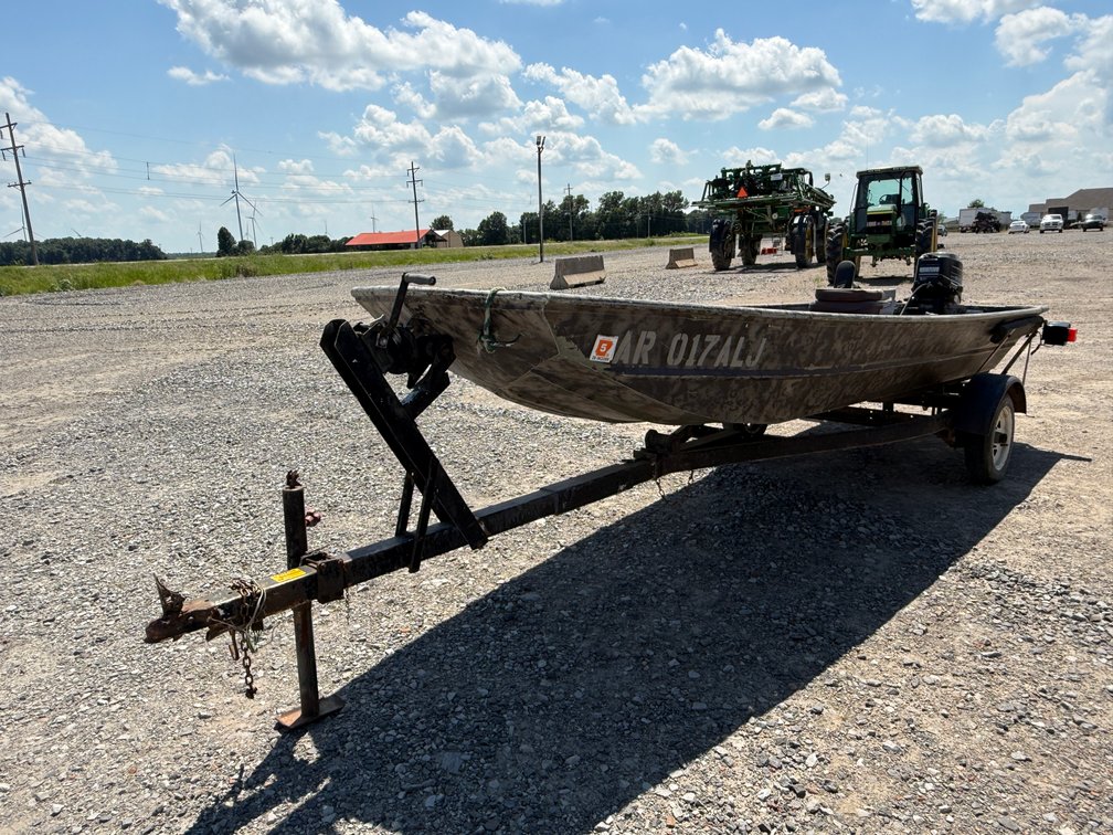 14' Fishing Boat w/ Trailer INV#51658