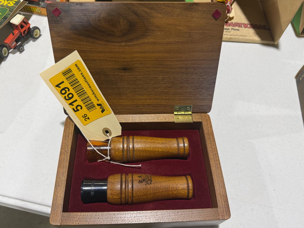 Herter's President Calling Series Duck Calls and Collectors Case INV#51691