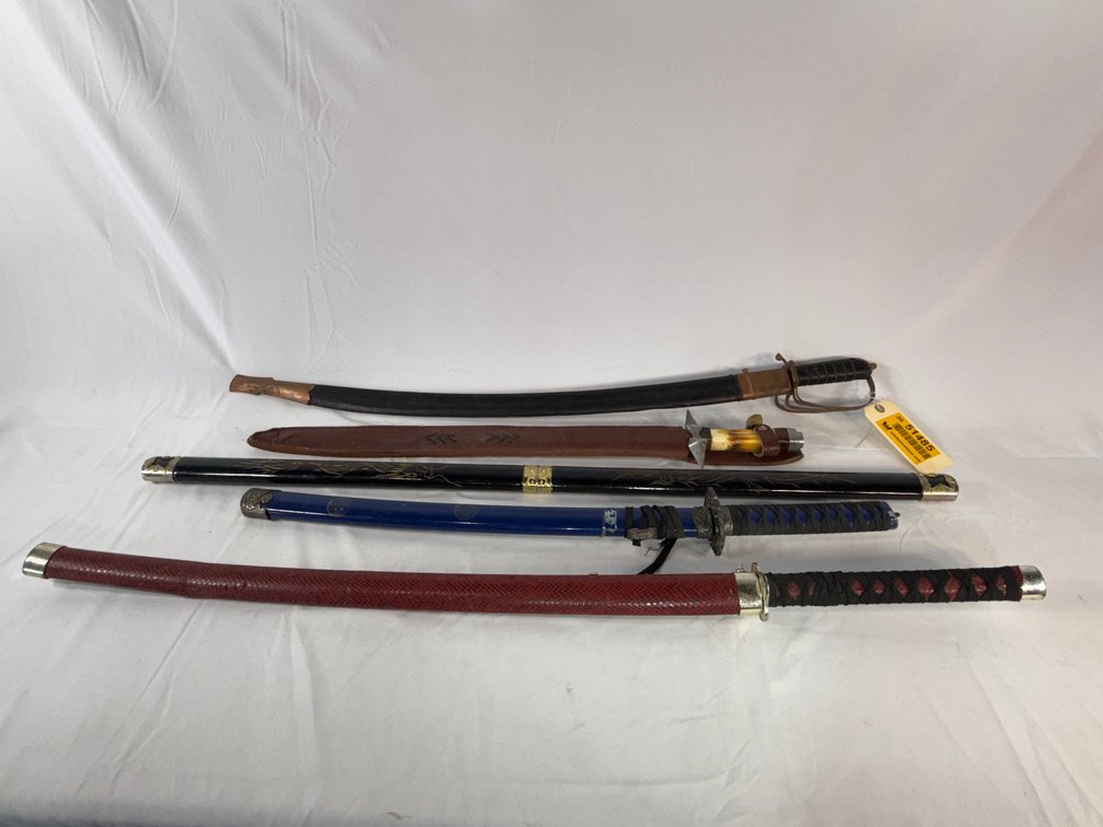 Lot of (5) Swords INV#51485