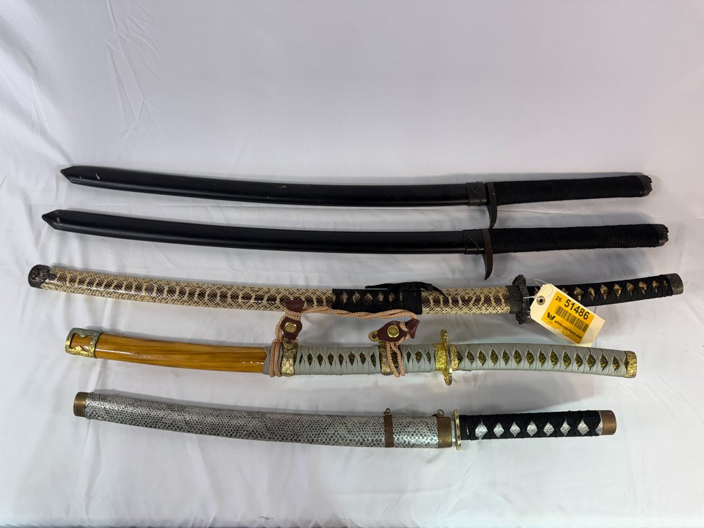 Lot of (5) Swords INV#51486