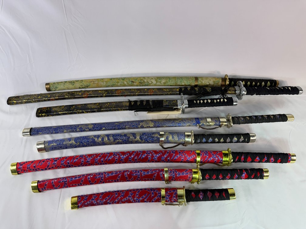 Lot of (8) Samurai Swords INV#51482