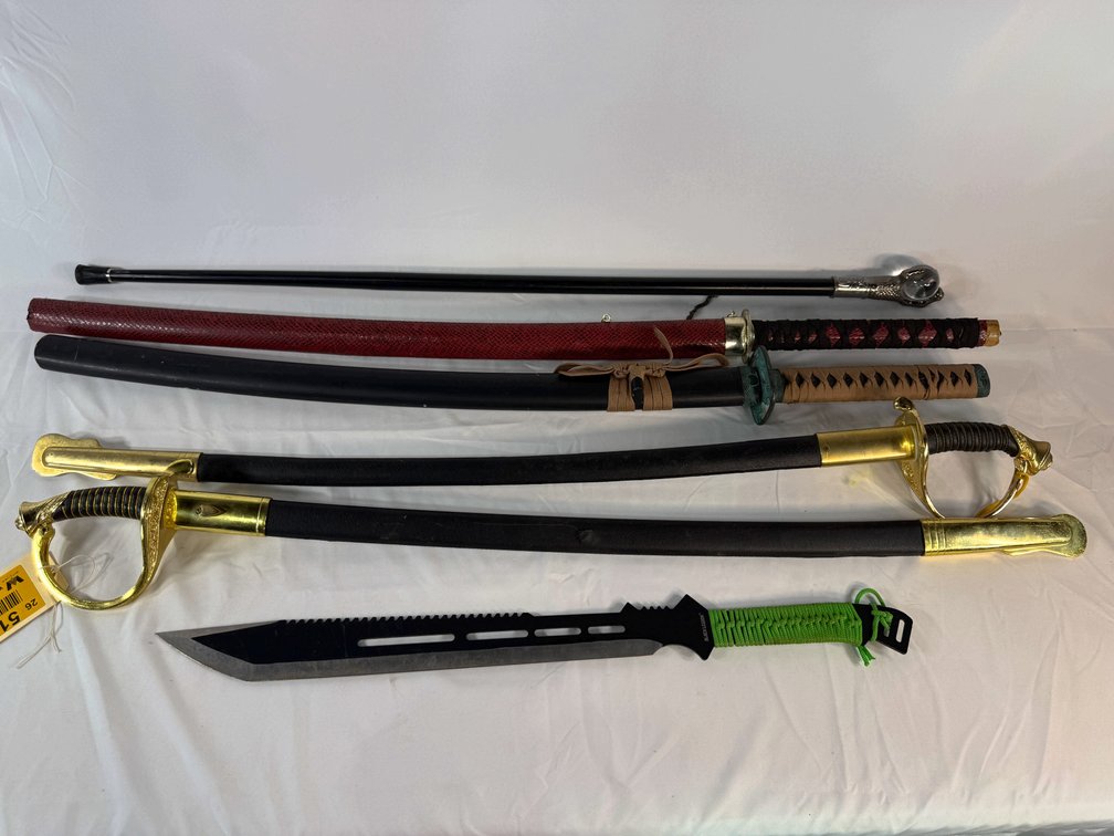 Lot of (5) Swords INV#51483
