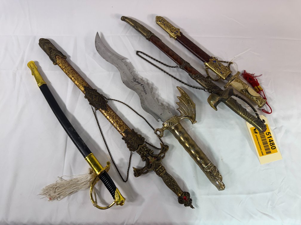 Lot of (5) Swords INV#51480