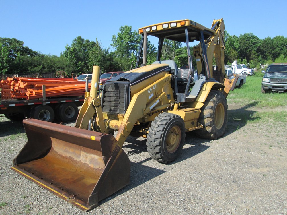 2004 Caterpillar 420D 4x4 Backhoe Loader CAT0420DVFDP15482 INV#50885