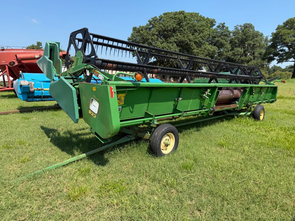 **1997 John Deere 930 30' Platform Header w/ Trailer H00930F672094 INV#49569
