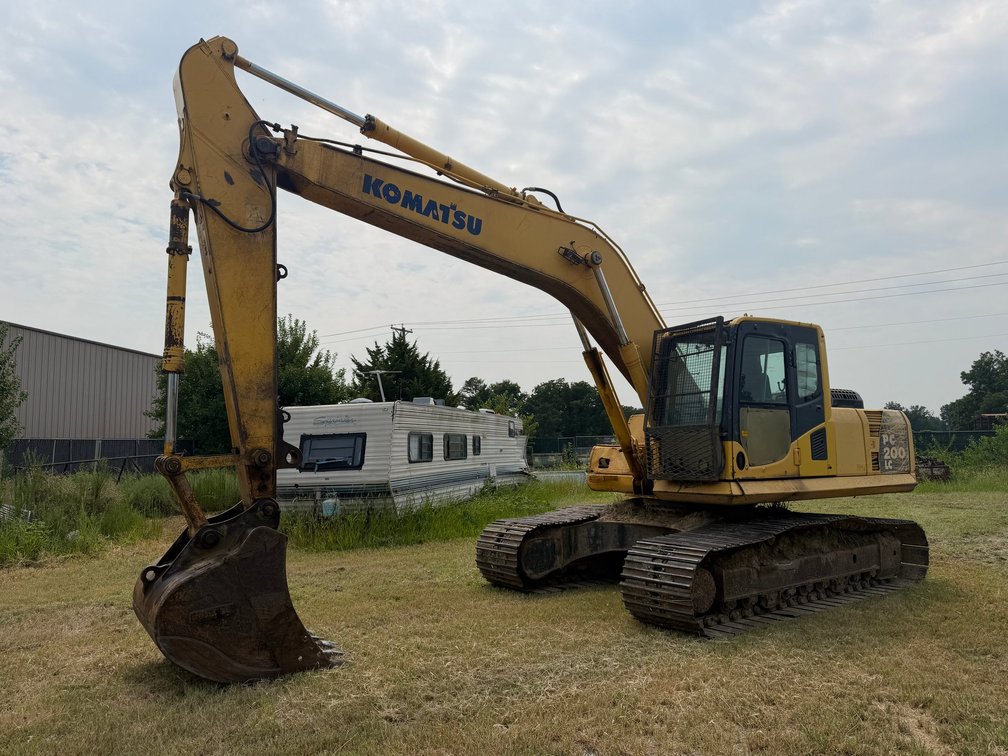 2010 Komatsu PC200LC-8 Excavator w/JRB Quick Connect KMTPC180C54A89492 INV#53234