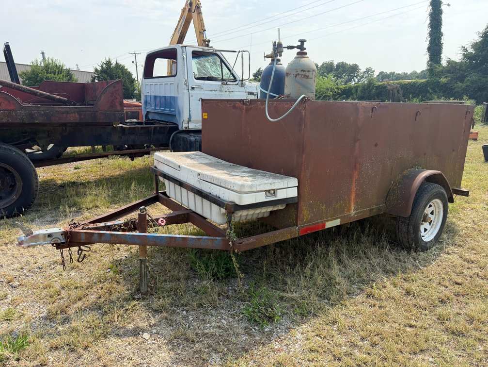**S/A Welding Trailer w/ Miller Trailblazer 275 Welder & Miller 12RC Suitcase Wire Feeder  INV#53239