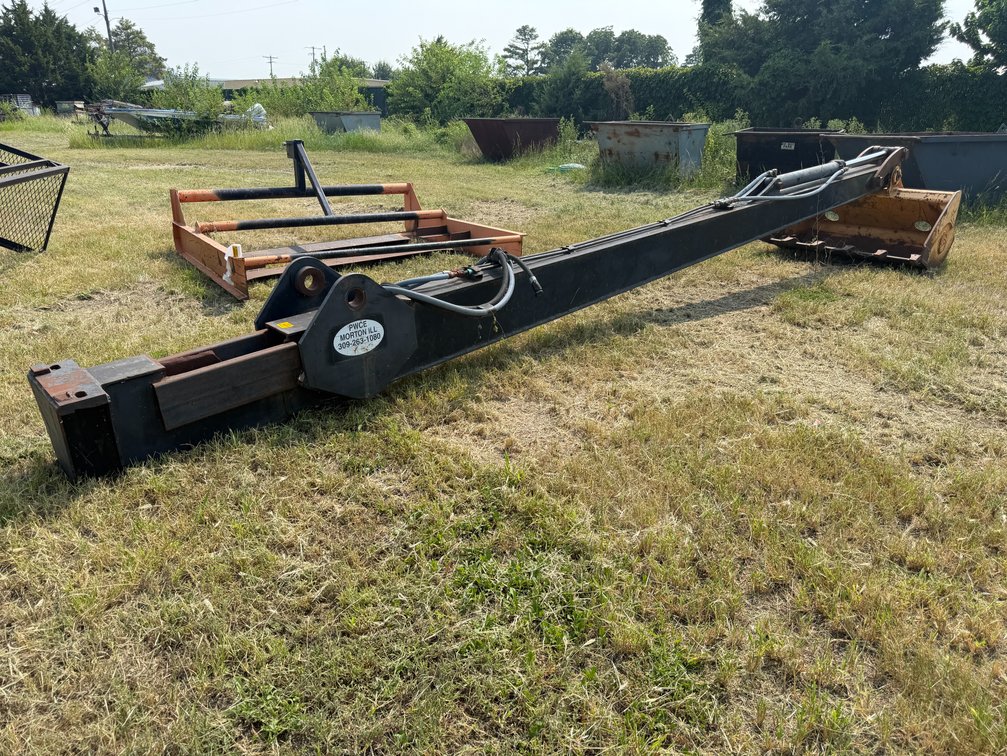 **PWCE Morton Ill Excavator Arm w/ Central Fabricators 490D Bucket 57306 INV#53240