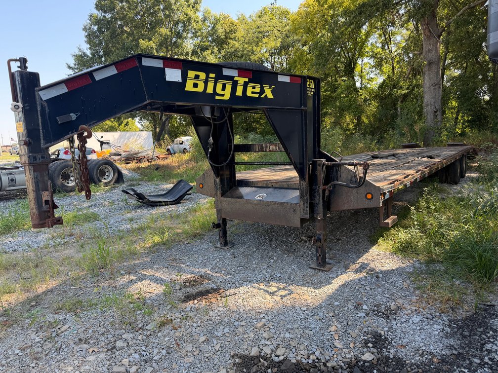 2011 Big Tex Trailer 22GN T/A 37'x102" Gooseneck Flatbed Trailer 16VGX322XB2696985 INV#54434
