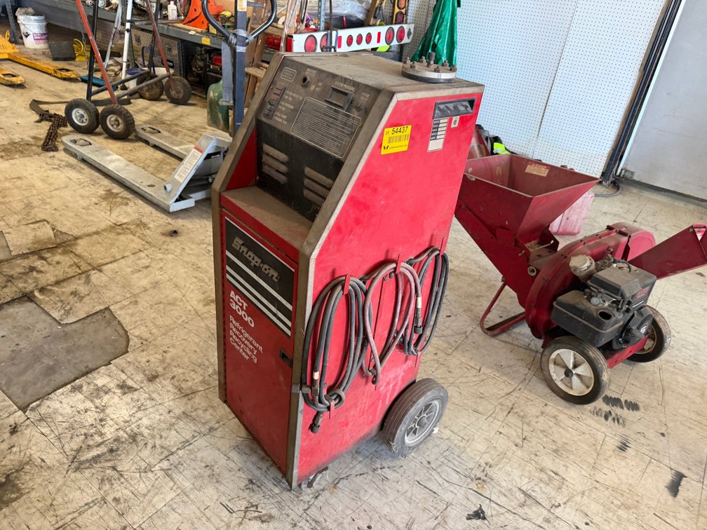 Snap-on ACT 3000 Refrigerant Recovery Recycling Center B0S82709 INV#54437