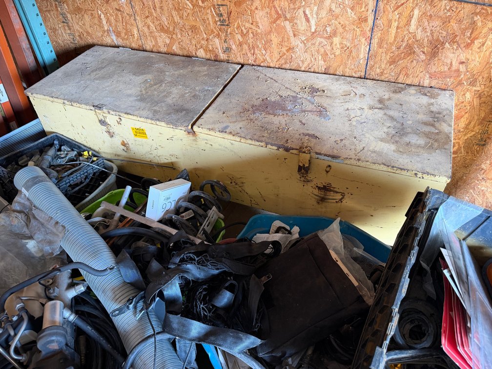 6' x 20" x 26" Metal Box w/ Contents INV#54516