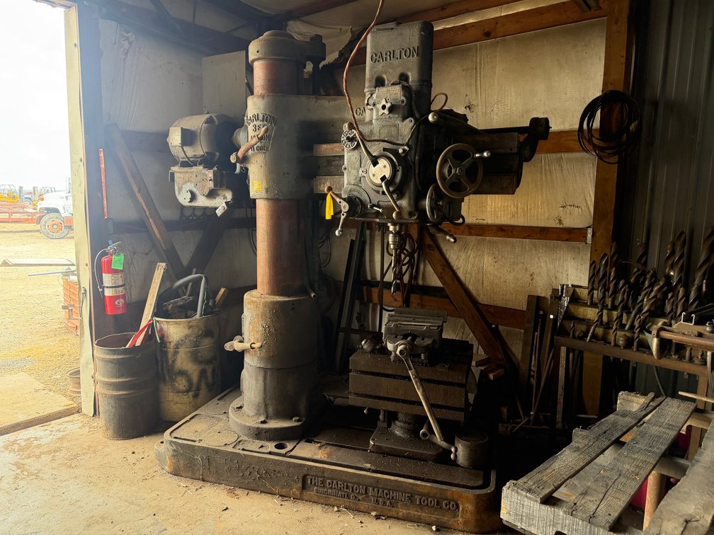 Carlton Radical Arm Drill Press INV#54269 Map Location: Shop 2