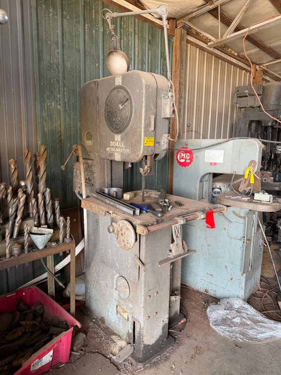 Doall Metalmaster Bandsaw 424500 INV#54270 Map Location: Shop 2