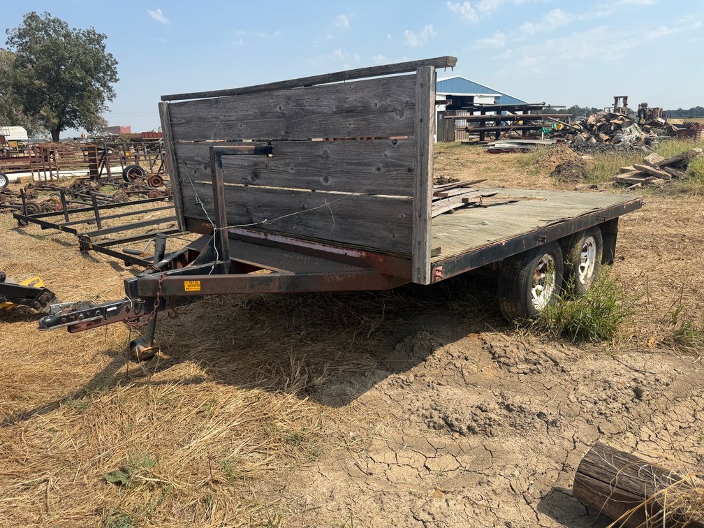 T/A 8' x 12' Utility Trailer INV#54120 Map Location: Field 2