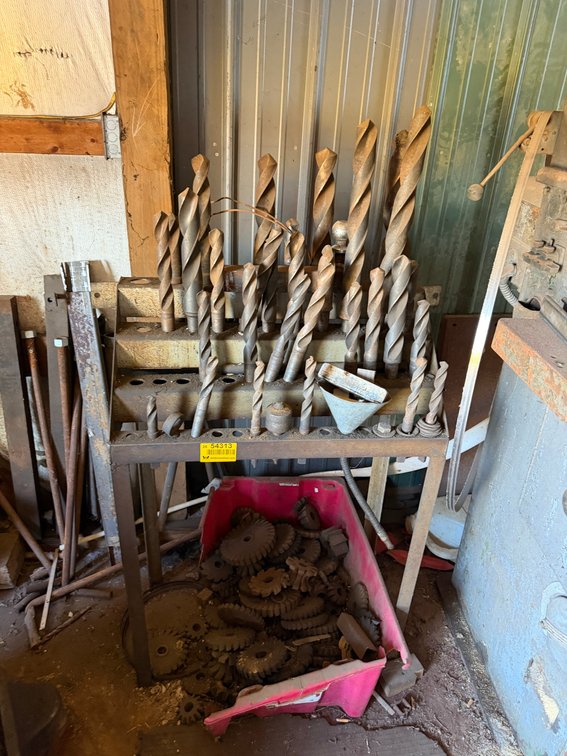 Lot of Drill Bits INV#54313 Map Location: Shop 2