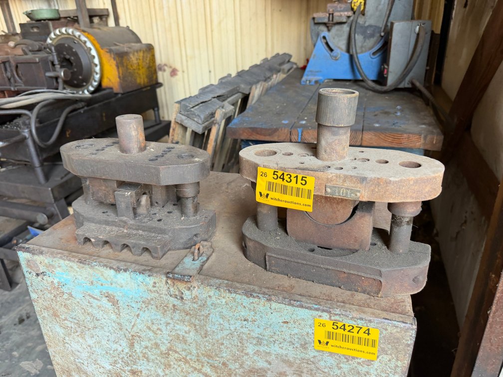 Lot of (2) Punch Press Die Sets INV#54315 Map Location: Shop 2