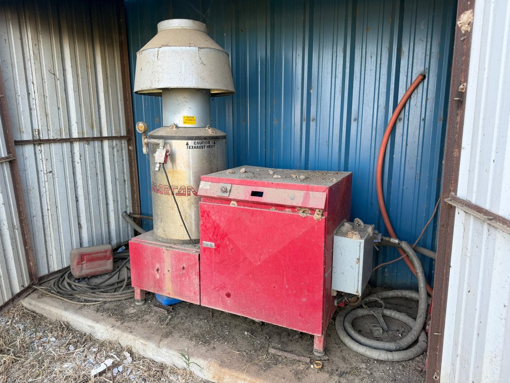 Spartan Hot Water Pressure Washer 61774 INV#54336 Map Location: Shop 4