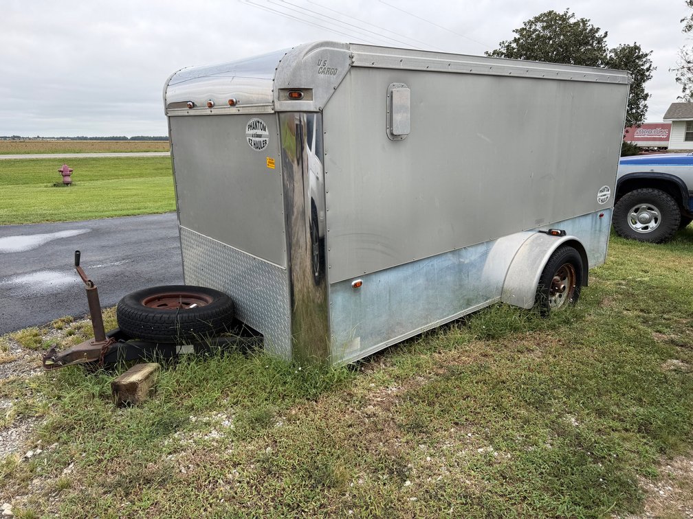 2003 Forest River EZ Hauler PCZ612SA S/A 12' x 6' Enclosed Cargo Trailer 4X4UPC21X3W011295 INV#54390