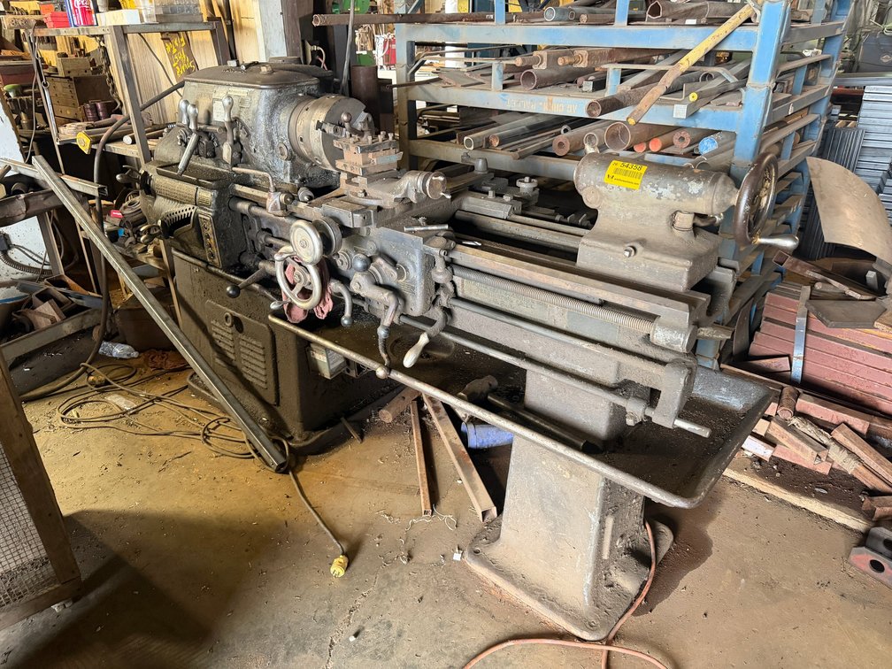 Hendey Machine 12x30 Lathe 003283 INV#54358 Map Location: Shop 1