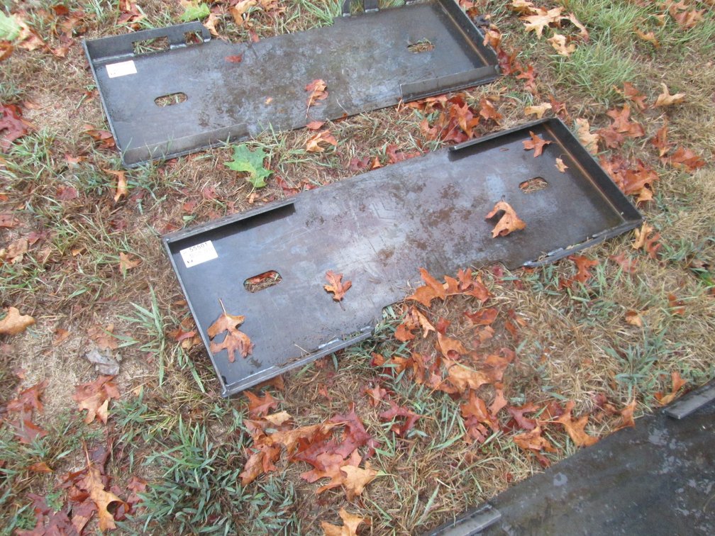 Skid Steer Weld On Plate INV#55501