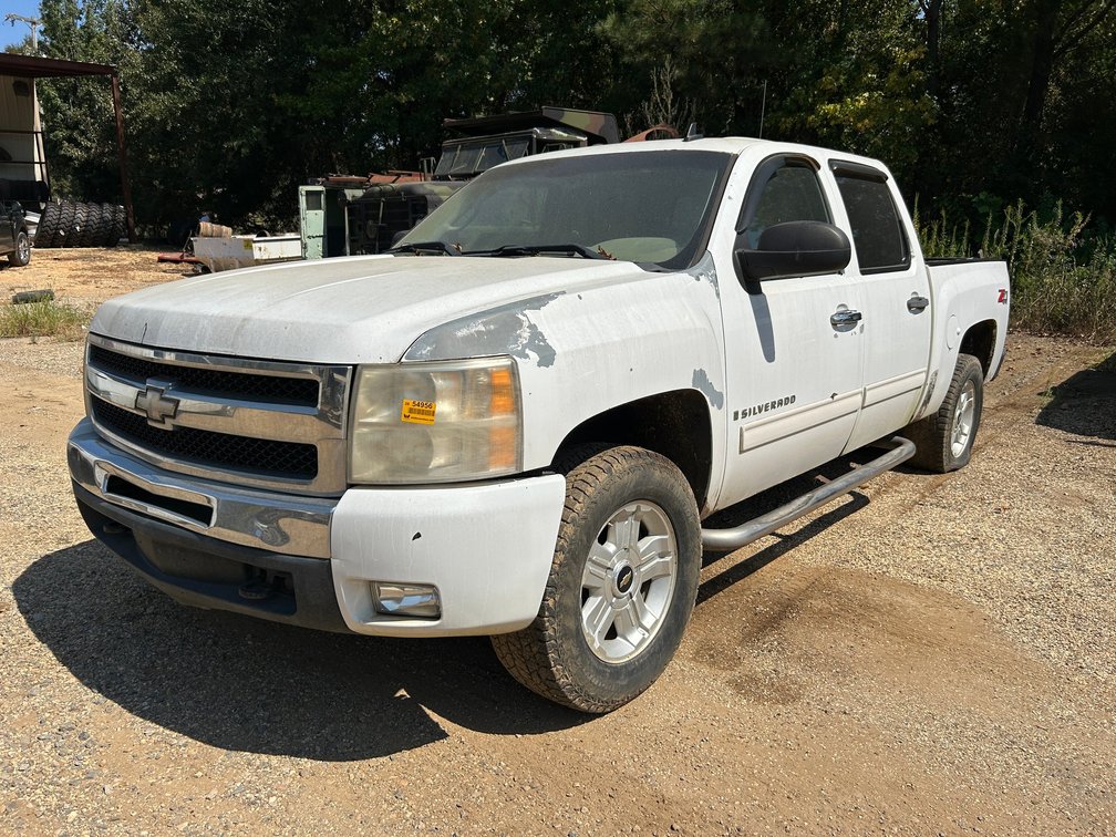 2009 Chevrolet Silverado 4x4 Crew Cab Pickup 3GCEK23389G227916 INV#54956