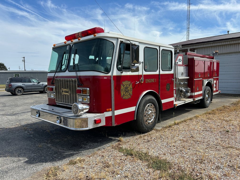 2000 E-One Fire Truck S/A 4EN3AAA83Y1002321 INV#54953