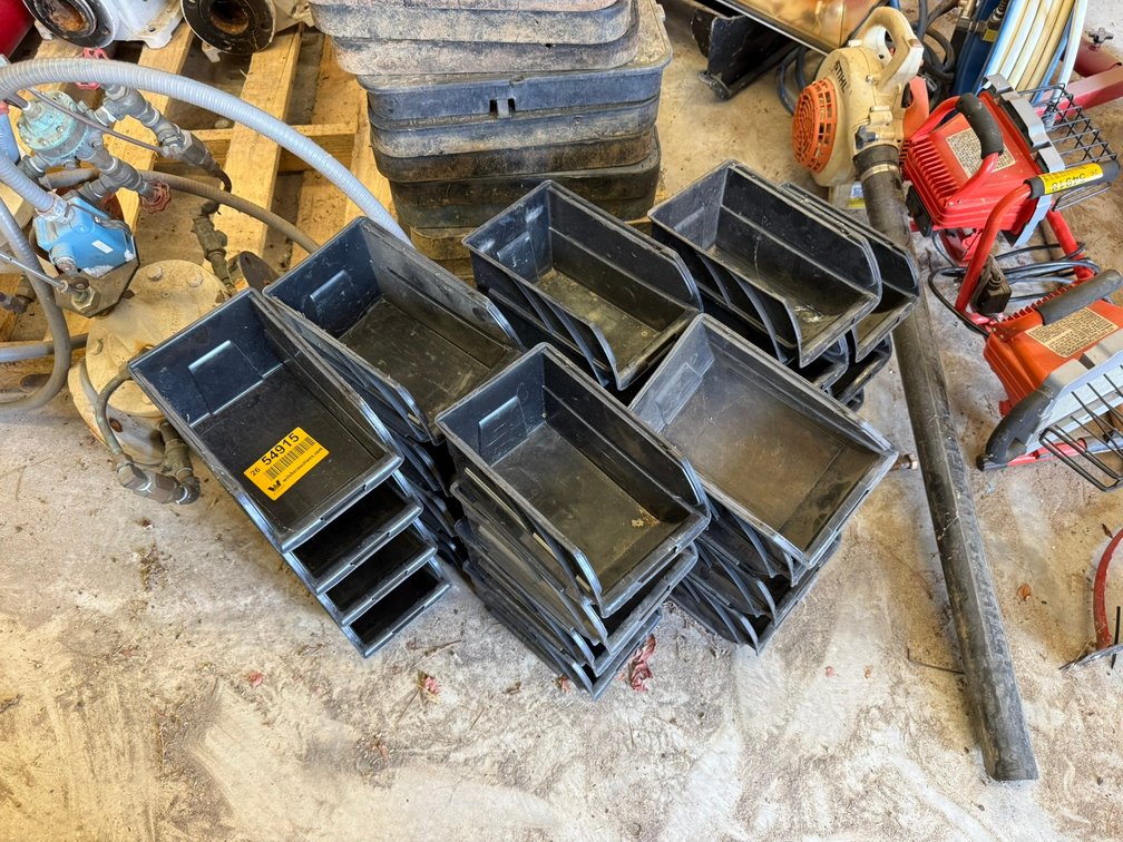 Lot of (27) Plastic Bins INV#2654915