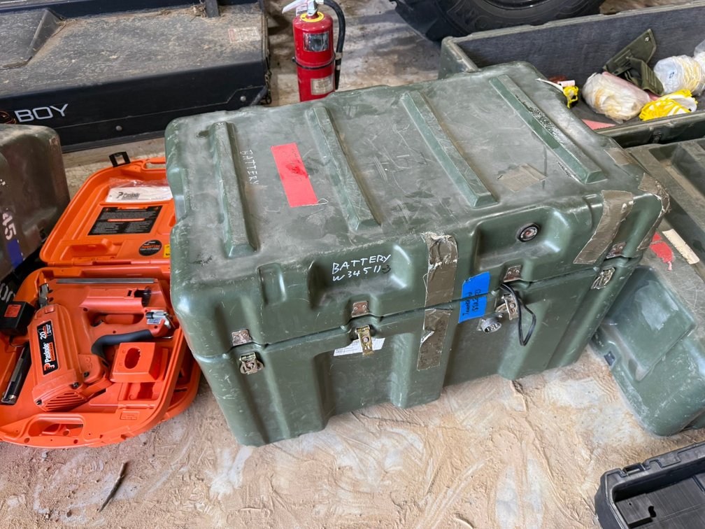 Miltary Tote w/Charging Station & Contents INV#2654924