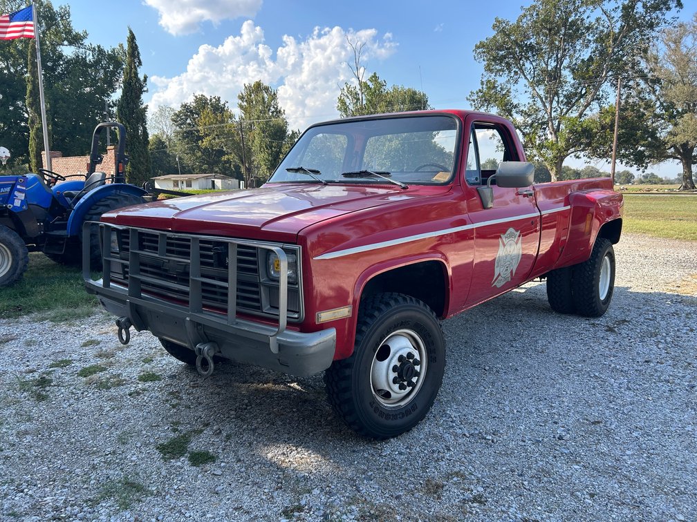 1986 Chevrolet D30 Military Truck 4x4 Pickup 1GCHD34J9GF312076 INV#10593