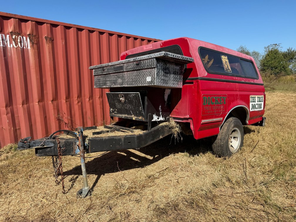 S/A Truck Bed Trailer w/ Spraying System INV#57218
