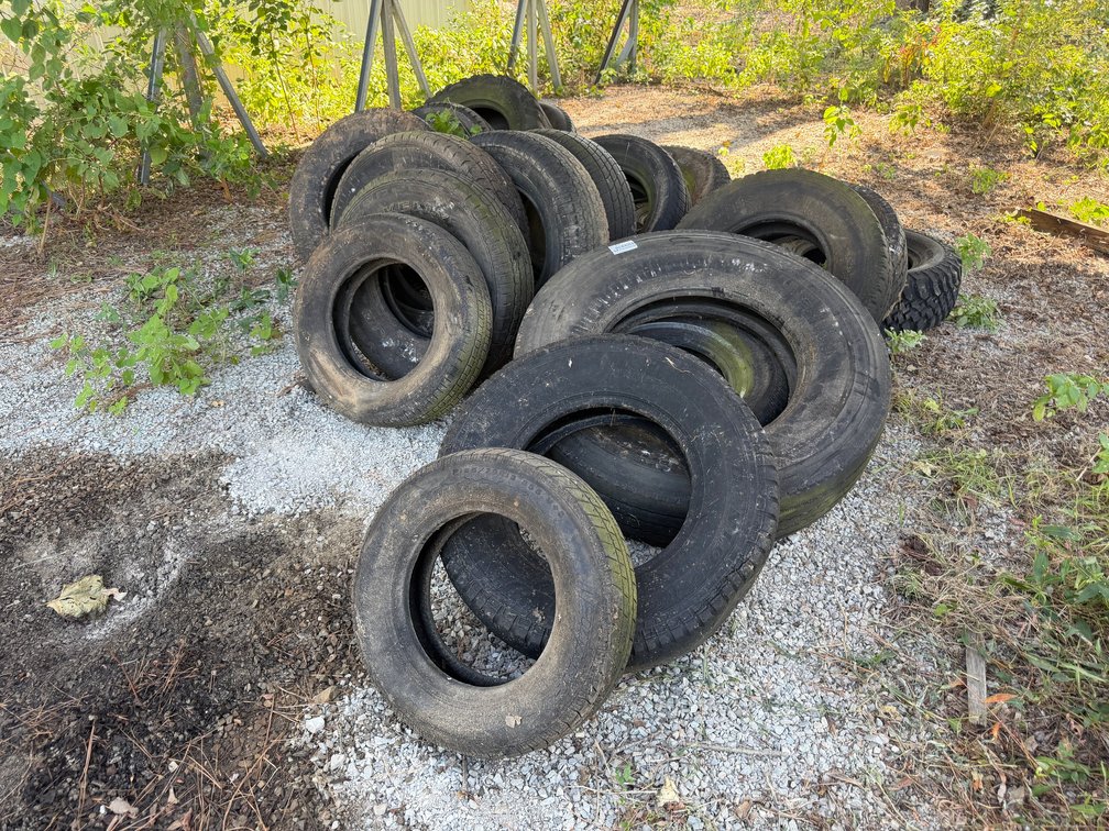 Lot of Used Tires Various Sizes INV#57259