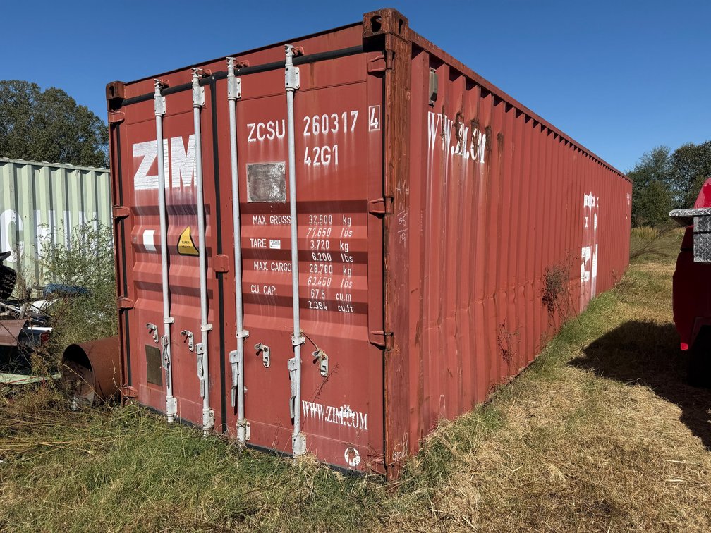 40' Shipping Container ZCSU260317 INV#57220