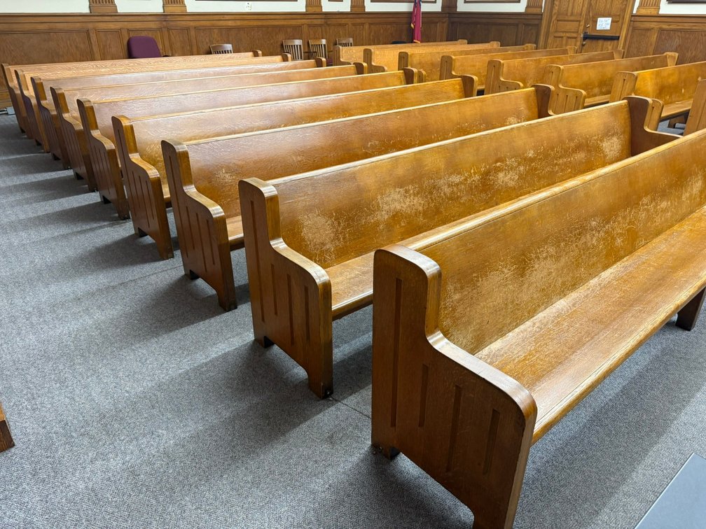 Lot of (4) Pews INV#46848